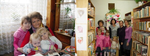 Dzień Kobiet w filii bibliotecznej w Brzyskorzystewku