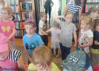 Misie i Sówki z wizytą w bibliotece