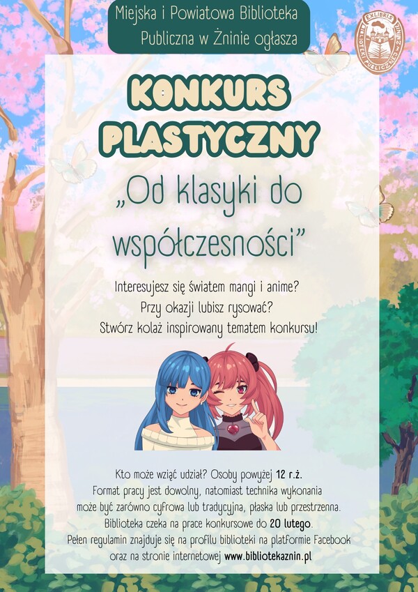 Ogłaszamy konkurs plastyczny z okazji Światowego Dnia Mangi 