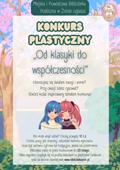 Ogłaszamy konkurs plastyczny z okazji Światowego Dnia Mangi