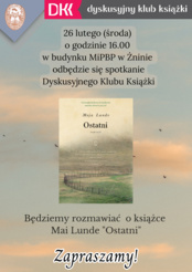 Spotkanie Dyskusyjnego Klubu Książki