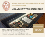 Wystawa miniaturowych książeczek