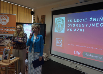 Jubileusz 15-lecia Żnińskiego Dyskusyjnego Klubu Książki