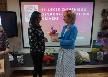 Jubileusz 15-lecia Żnińskiego Dyskusyjnego Klubu Książki