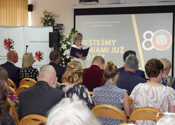 Jubileusz 80-lecia biblioteki w Żninie