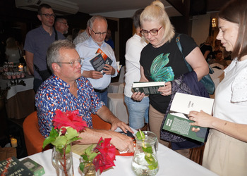 Spotkanie z Marcinem Mellerem w ramach obchodów Jubileuszu 80-lecia biblioteki