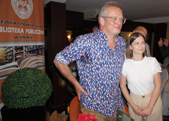Spotkanie z Marcinem Mellerem w ramach obchodów Jubileuszu 80-lecia biblioteki