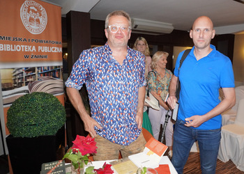 Spotkanie z Marcinem Mellerem w ramach obchodów Jubileuszu 80-lecia biblioteki