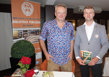 Spotkanie z Marcinem Mellerem w ramach obchodów Jubileuszu 80-lecia biblioteki