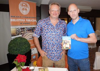 Spotkanie z Marcinem Mellerem w ramach obchodów Jubileuszu 80-lecia biblioteki