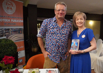 Spotkanie z Marcinem Mellerem w ramach obchodów Jubileuszu 80-lecia biblioteki