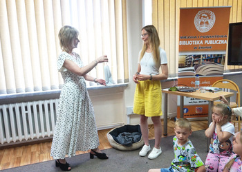 Spotkanie autorskie z Martą Maj i psem Preclem