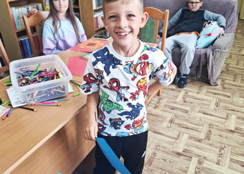 Wakacyjne zabawy i gry edukacyjne w filii w Gorzycach