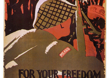 II wojna światowa w plakacie propagandowym