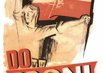 II wojna światowa w plakacie propagandowym