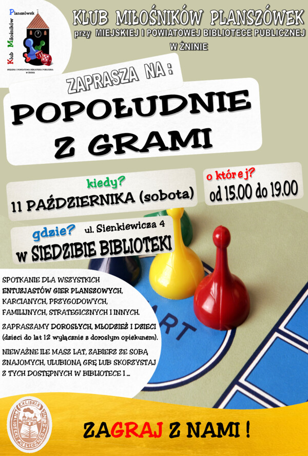 Popołudnie z planszówkami