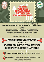 75 lat PTTK - konkurs na projekt znaczka pocztowego