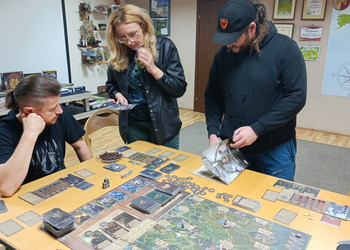 Popołudnie z grami planszowymi oraz sesja RPG