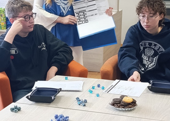 Popołudnie z grami planszowymi oraz sesja RPG