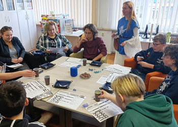 Popołudnie z grami planszowymi oraz sesja RPG