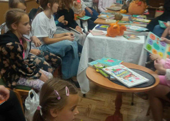 Rodzinne czytanie w Gorzycach