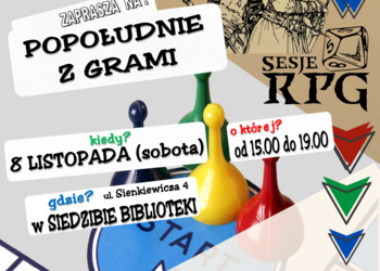 Popołudnie z grami planszowymi i sesja RPG