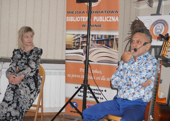 Spotkanie autorskie z Jose Torresem w bibliotece