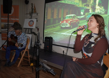 Spotkanie autorskie z Jose Torresem w bibliotece