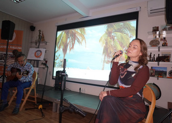 Spotkanie autorskie z Jose Torresem w bibliotece