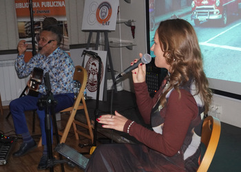 Spotkanie autorskie z Jose Torresem w bibliotece