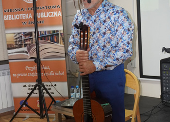 Spotkanie autorskie z Jose Torresem w bibliotece