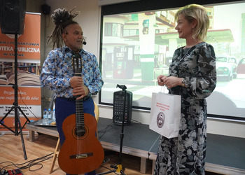 Spotkanie autorskie z Jose Torresem w bibliotece