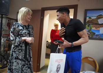 Spotkanie autorskie z Jose Torresem w bibliotece