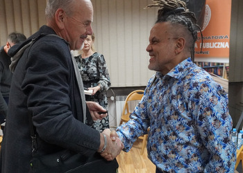 Spotkanie autorskie z Jose Torresem w bibliotece