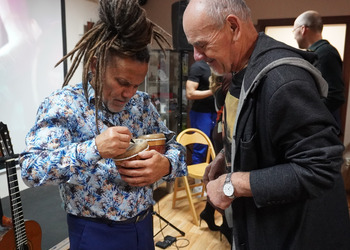 Spotkanie autorskie z Jose Torresem w bibliotece