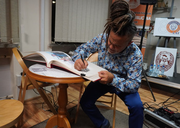 Spotkanie autorskie z Jose Torresem w bibliotece