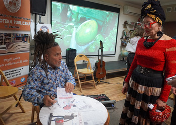 Spotkanie autorskie z Jose Torresem w bibliotece