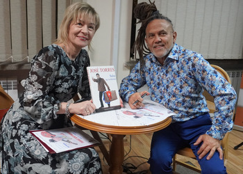 Spotkanie autorskie z Jose Torresem w bibliotece