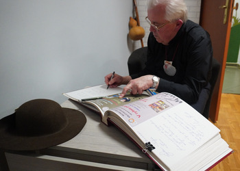 Ks. Stanisław Talaczyński o wyprawie rowerem do Santiago