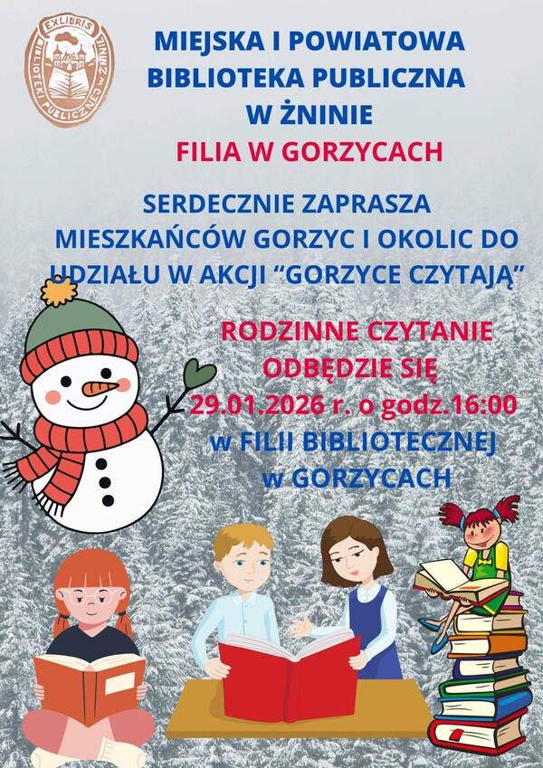 Gorzyce czytają