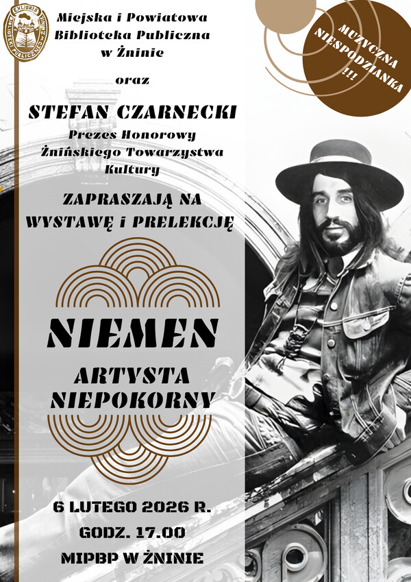 Czesław Niemen - wystawa i prelekcja