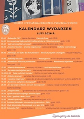 Kalendarz wydarzeń - luty 2026