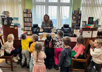 Lekcja biblioteczna dla przedszkolaków