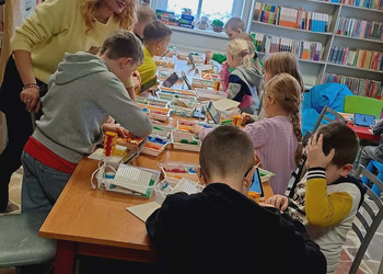 Zajęcia „- Lego Kreatywnie w Filii Bibliotecznej w Brzyskorzystewku