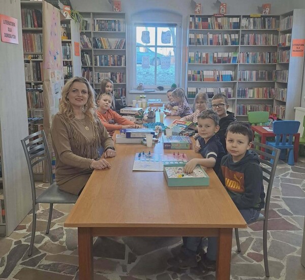 Zajęcia feryjne w Filii w Brzyskorzystewku