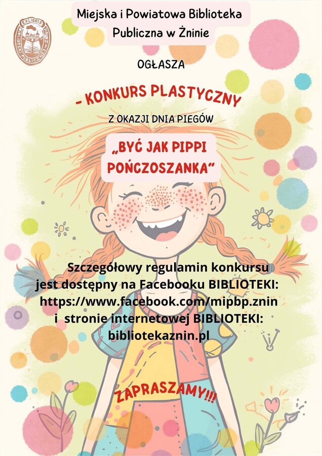 Konkurs plastyczny z okazji Dnia Piegów