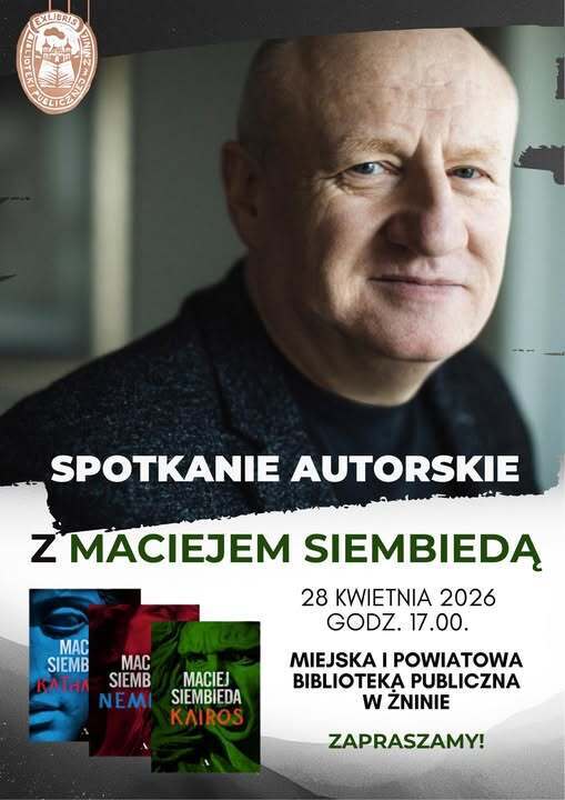Spotkanie autorskie z Maciejem Siembiedą