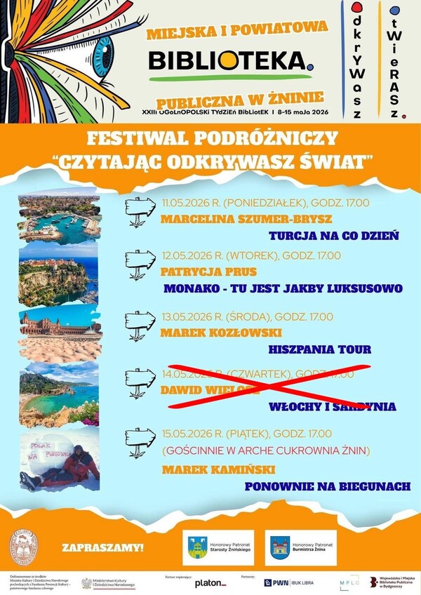 FESTIWAL PODRÓŻNICZY 2026