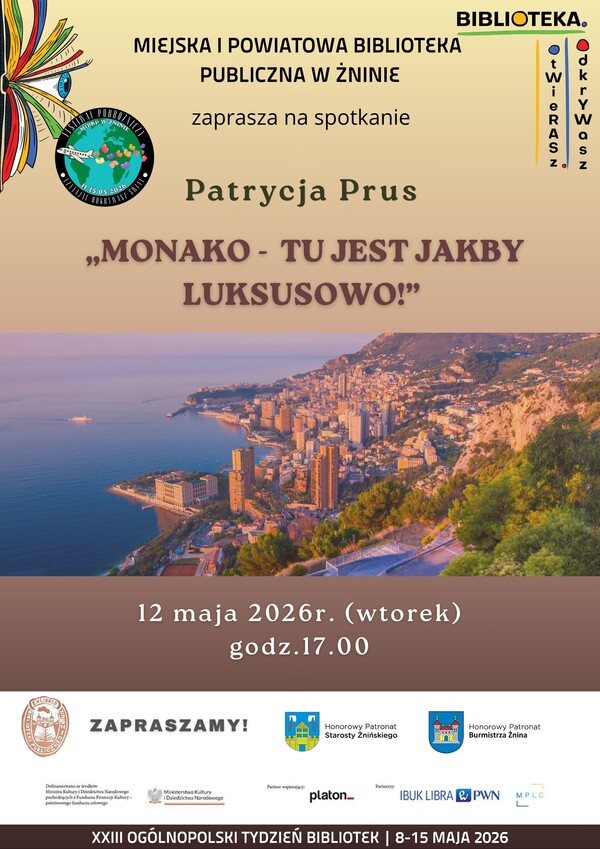 Festiwal Podróżniczy 2026 - Spotkanie z Patrycją Prus