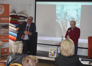 Tadeusz Osipowicz z Kabaretu TEY goscił w naszej bibliotece :: = usuń wszystkie Wybierz pliki